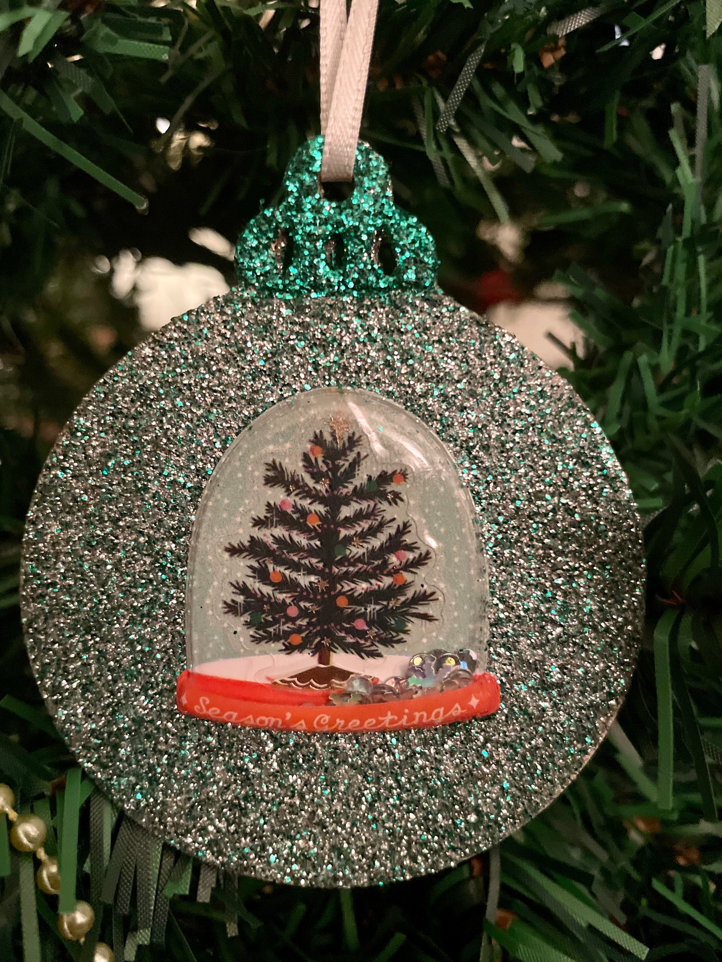 Winter Wonderland Snow Globe Ornament
