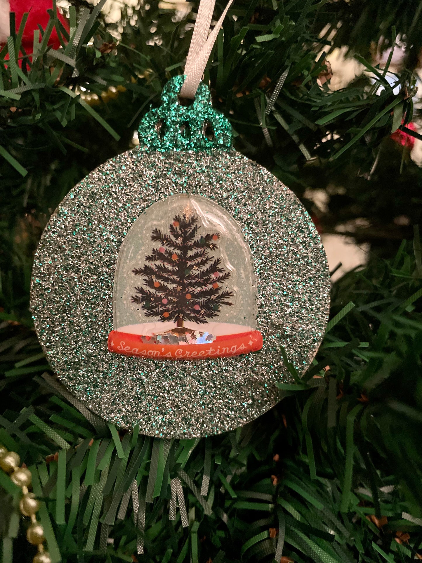 Winter Wonderland Snow Globe Ornament