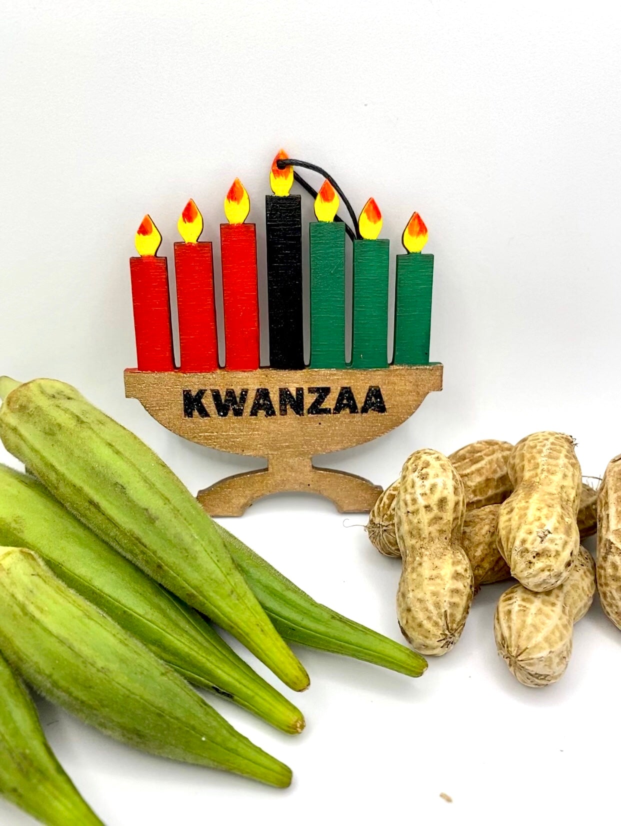 Kwanzaa Kinara Ornament/ Magnet