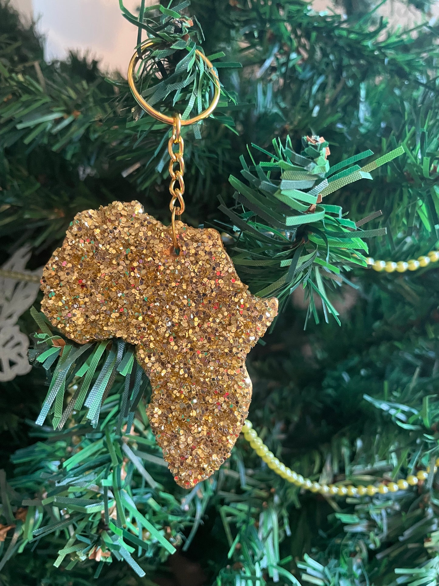 Africa Keychain Ornament Trio