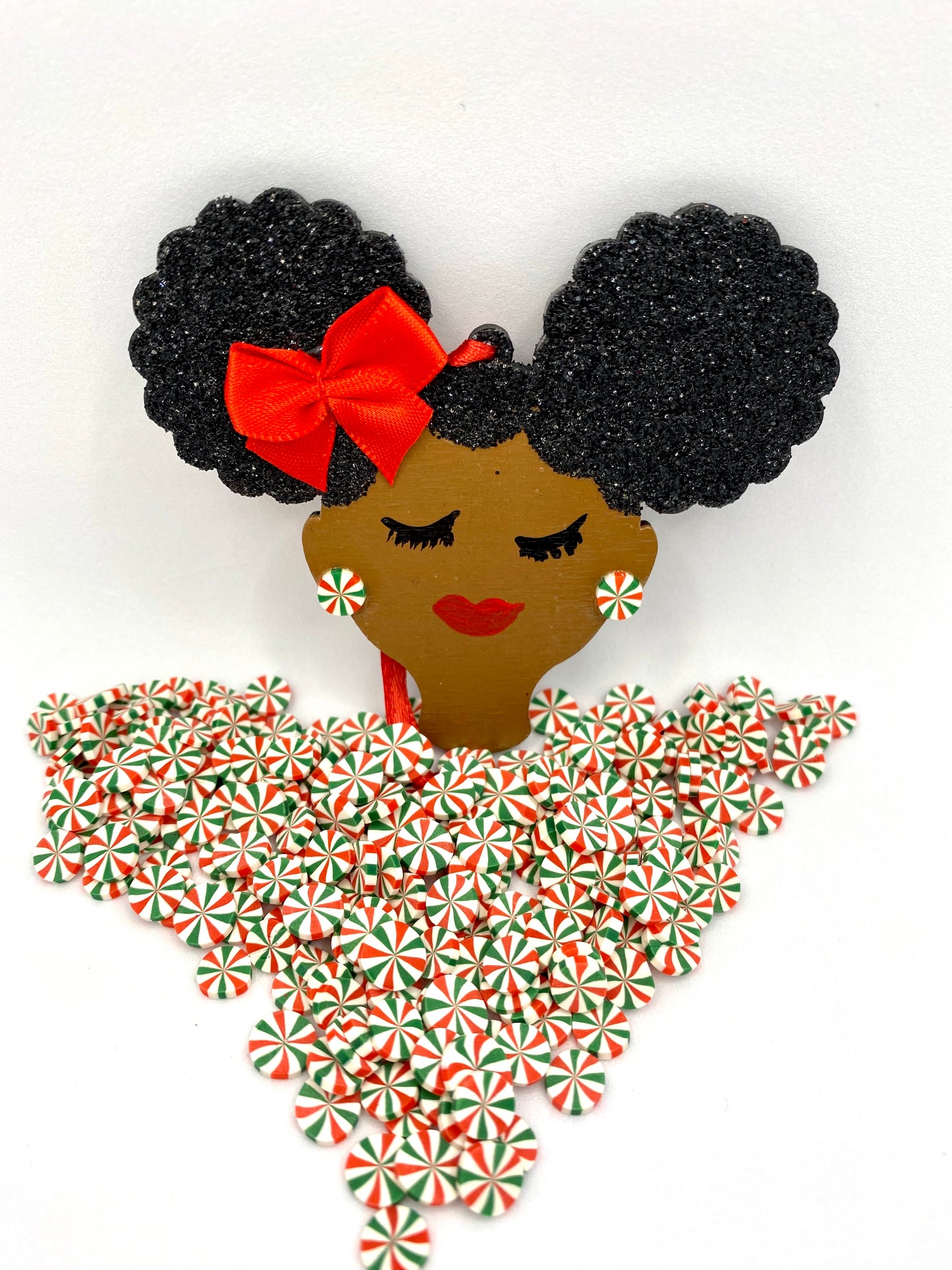 Rockin’ Around Her Afro Puffs 🎵